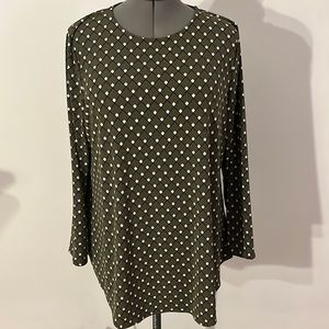 Alfani Crewneck Long Sleeve Tunic